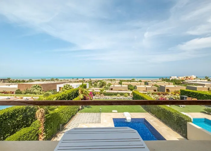 Fanadir 3br • Prime Sea View Vakantiehuis Hurghada